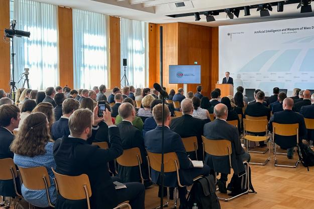 OPCW Director-General addresses AI and WMDs conference and meets senior officials in Berlin