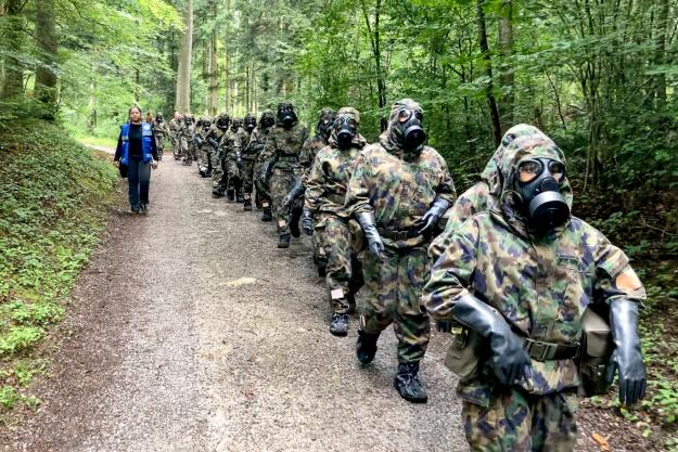 Women first responders participate in chemical emergency training cycle organised by OPCW and Switzerland's Federal Department of Defence, Civil Protection and Sport (DDPS)