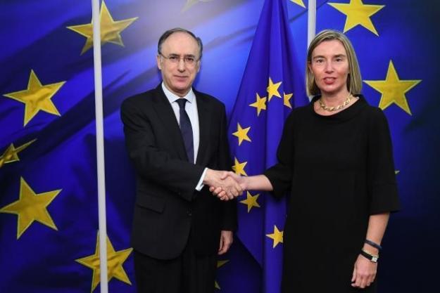 OPCW DG, Fernando Arias, meets with High Representative of the Union for Foreign Affairs and Security Policy and Vice-President of the EC, Federica Mogherini