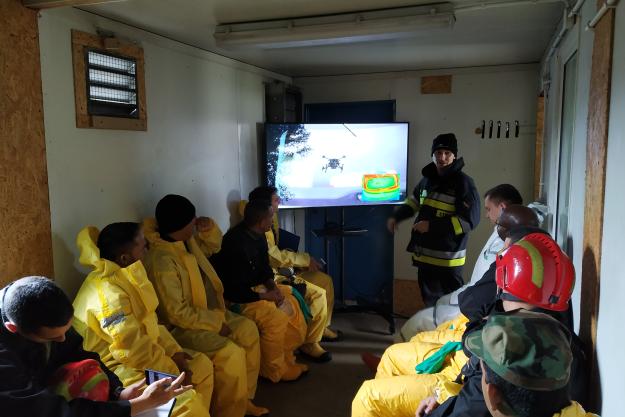 Participant during a specialised training course in Częstochowa, Poland