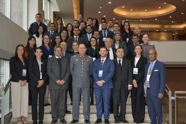 Participants of the OPCW's Training of Trainers Course in Santiago, Chile.