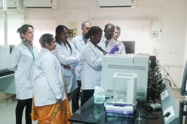 Participants at the Analytical Chemistry Course in Hyderabad