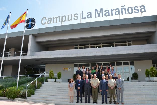 Analytical chemists from Latin America and the Caribbean during a analytical chemistry course in Madrid, Spain