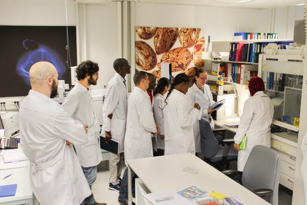 Participants at an OPCW-VERFIN laboratory enhancement course in Helsinki