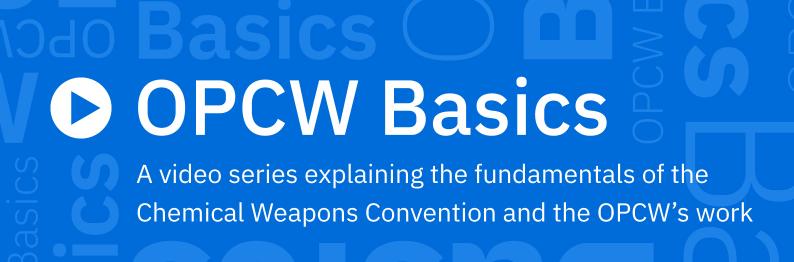 Organisation For The Prohibition Of Chemical Weapons