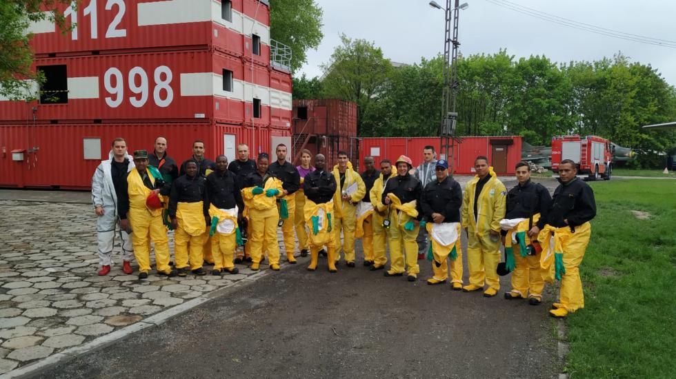 Participant during a specialised training course in Częstochowa, Poland