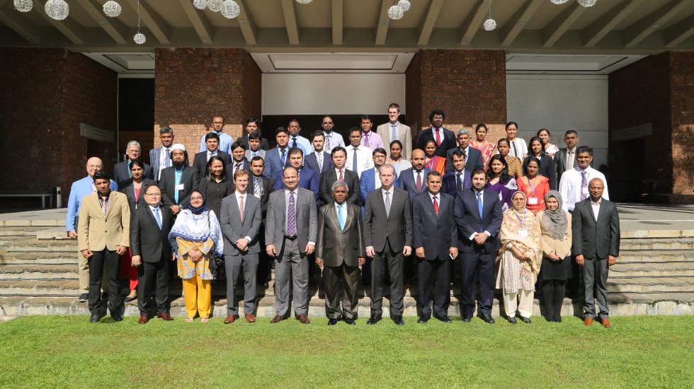 Participants at the South Asia regional workshop in Colombo, Sri Lanka