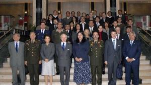 On 1 June 2007, the Director-General of the Organisation for the Prohibition of Chemical Weapons (OPCW), Ambassador Rogelio Pfirter paid an official visit to the Republic of Peru. 