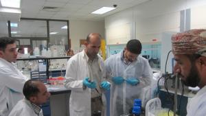 Participants in a Laboratory Workshop for the Analysis of Chemicals Related to the Chemical Weapons Convention.