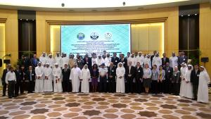 Attendees and OPCW staff at the Chemical Weapons Convention and Chemical Safety and Security Management, which was held in Doha, Qatar from 10-12 September 2013.