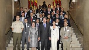 Participants at a Workshop to Coordinate Assistance and Protection, which was held in Madrid in July 2014.