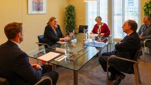 OPCW Director-General meets UK Counter Proliferation and Arms Control Centre Head