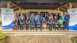 Participants at the OPCW conference held in Port Vila, Vanuatu, from 24 to 26 September 2024