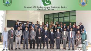 Training for Asian Member States on detection and sampling in a chemical warfare contaminated environment / Pakistan